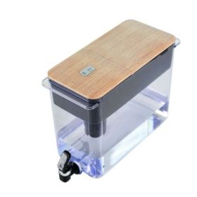 Bhg Wooden Lid Water Filter Pitcher 30 Cup Series, BPA-Free